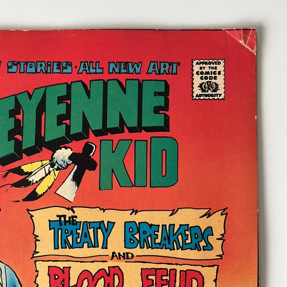 Cheyenne Kid #90 1972 Charlton Comics Bronze Age Western Vintage Comic Book - Picture 3 of 9